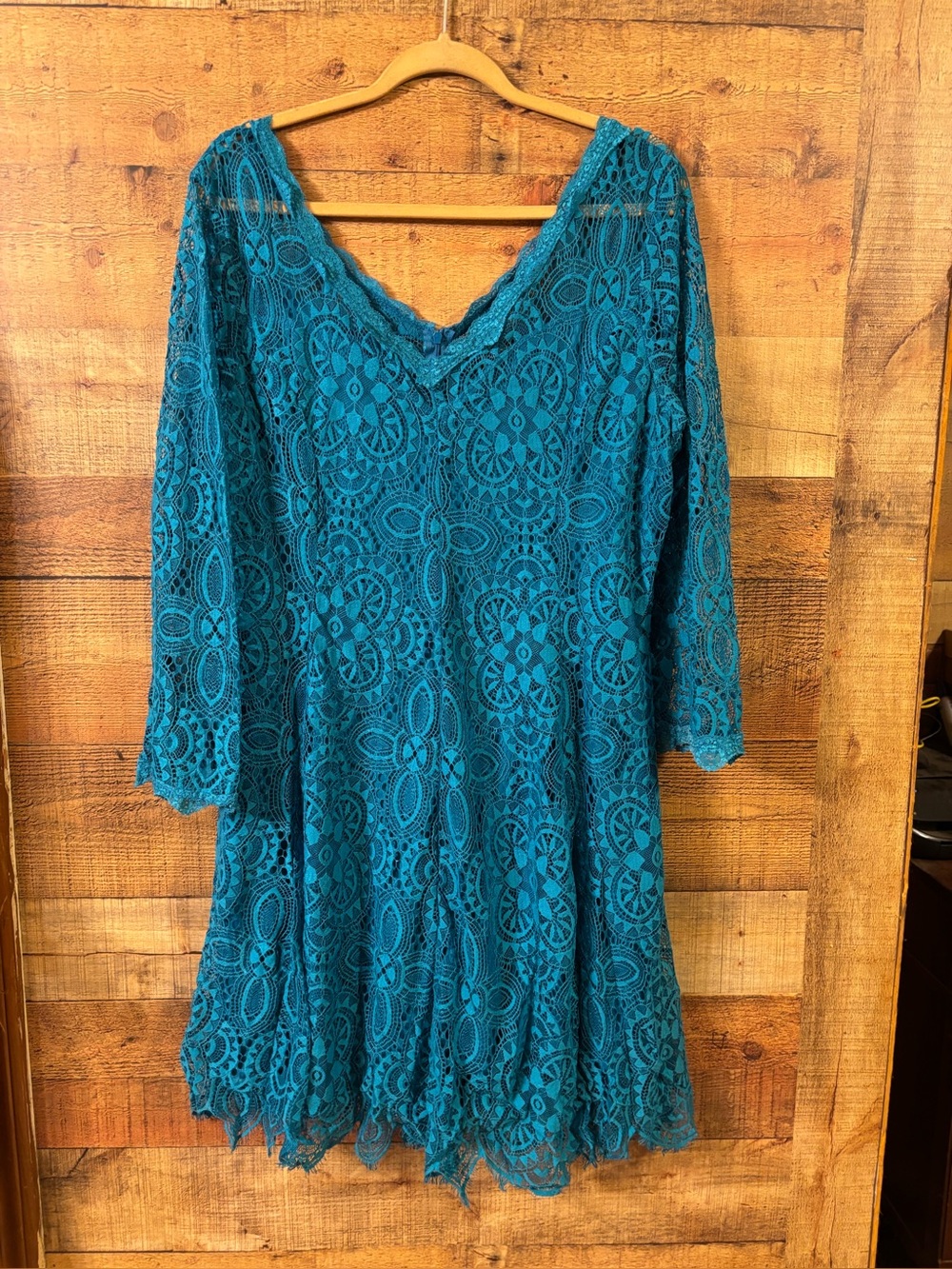Always Indigo lace Dress